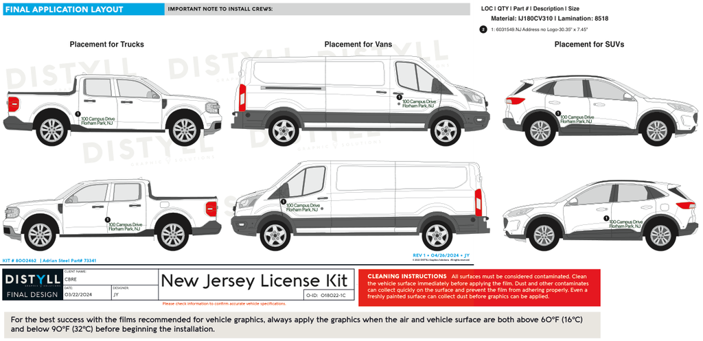 CBRE, New Jersey License Kit
