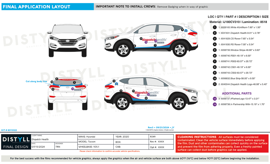 Dispatch Health, Co-Branded Rover, Hyundai Tucson, 2020, Spots