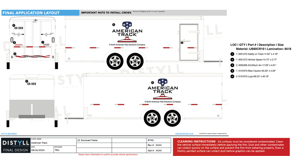 American Track, Tool Trailer