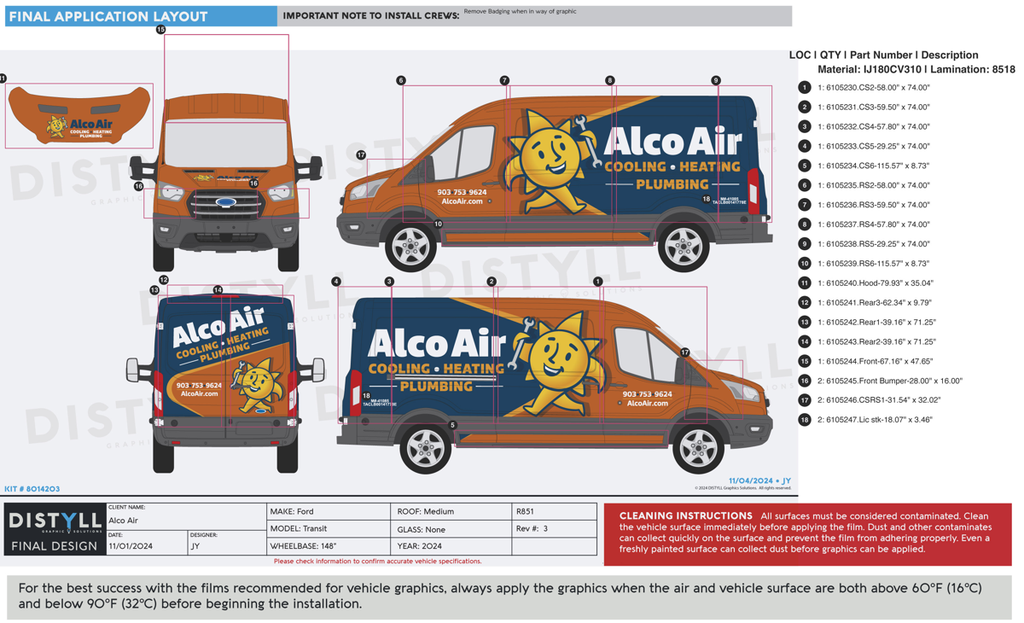 Alco Air, Ford, Transit, 148, MR, NG, 2024