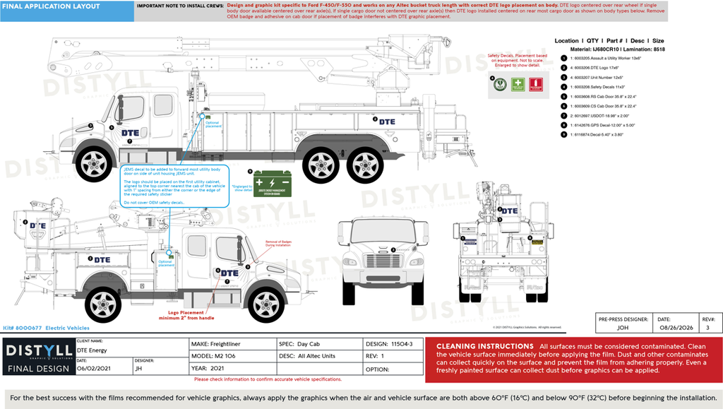DTE Energy, Freightliner, Day Cab