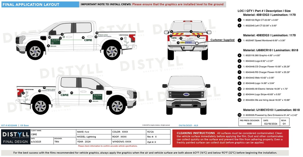 CBRE, Ford, F150 Lightning, SuperCrew, 5ft5in Bed, 2024_R2126