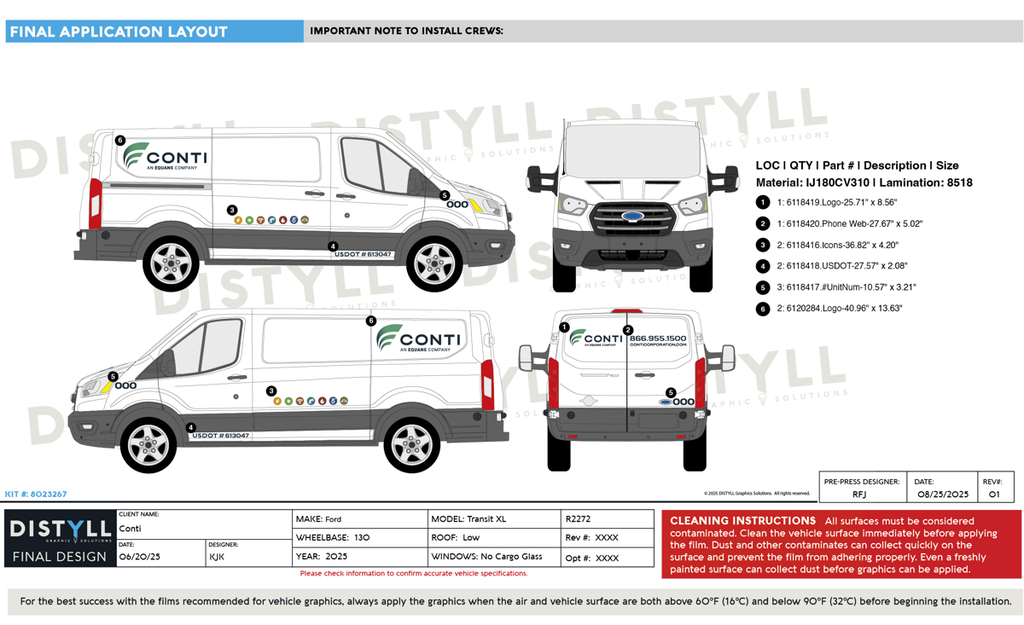 Conti, Ford, Transit, 2025, 130WB, XL, LR, 2025_R2272