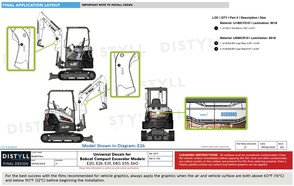 BrightView, Bobcat, Compact Escavator_R2917