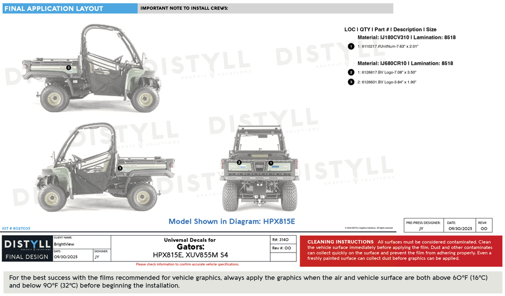 BrightView, John Deere, Gator_R3140