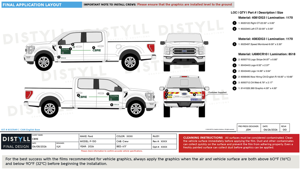 CBRE, CAN, Ford, F-150, Crew Cab, 6ft5in Bed, 2026