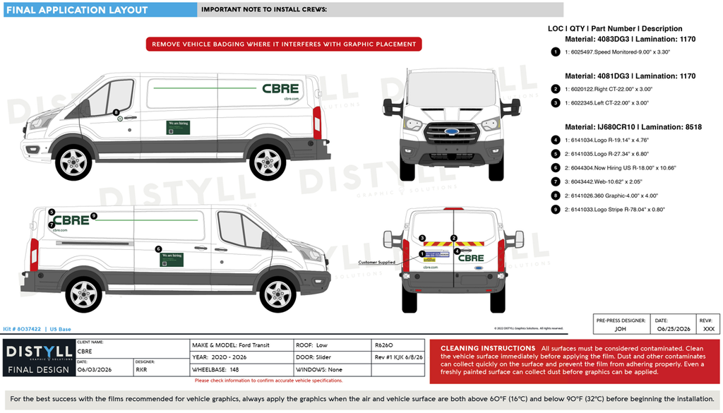 CBRE, US, Ford, Transit, 148WB, LR, CS Slider, NG, 2020-2026