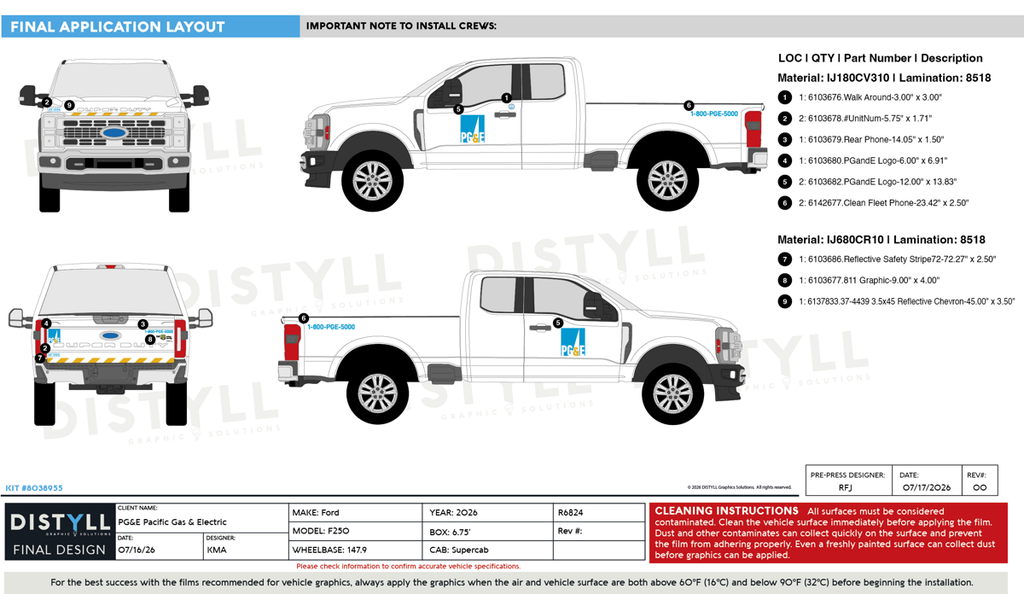 Pacific Gas and Electric, Ford, F-250, All Trim, Supercab, 6_75 Bed, 147_9WB, 2026