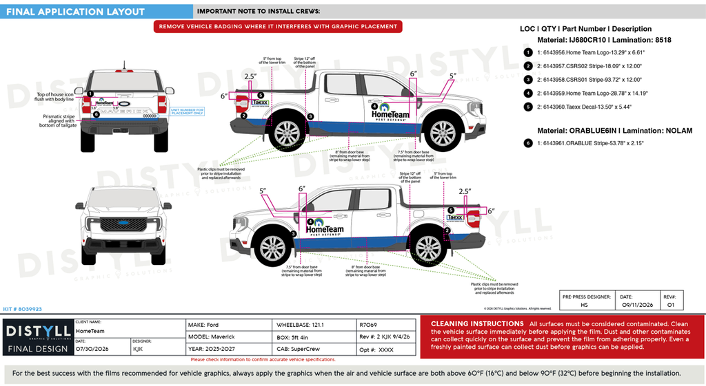 Rollins, HomeTeam, Ford, Maverick, SuperCrew, 54inBox, 121_1WB, 2025-2027