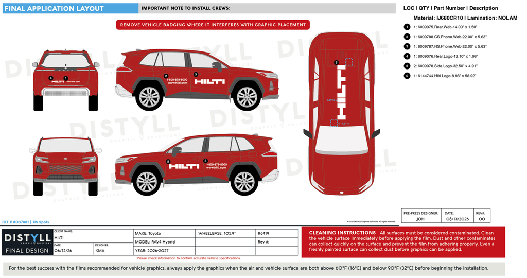 HILTI, US, Toyota, RAV4 Hydrid, All Trim, 105_9WB, 2026-2027