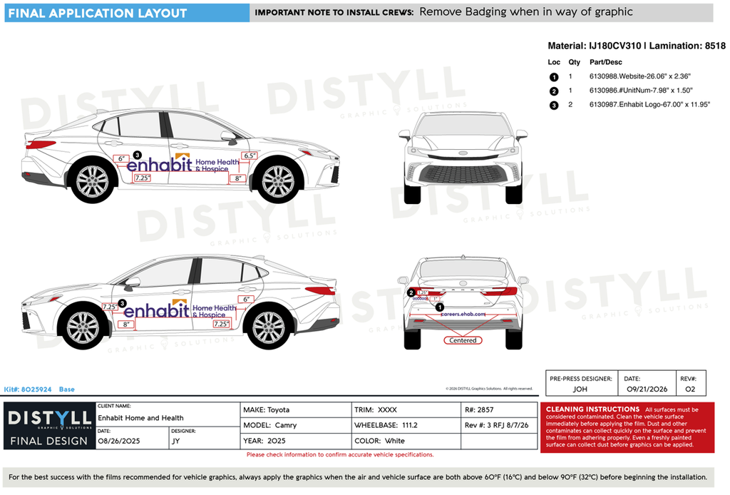 Enhabit, Toyota, Camry, 111_2 WB, 2025