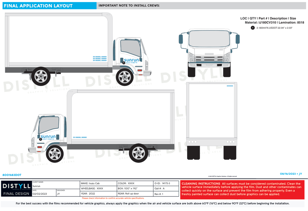 Sunrun, DOT Base Kit