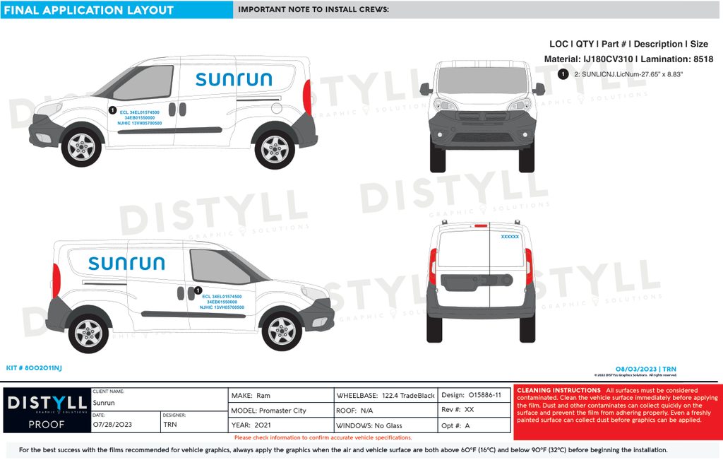 Sunrun, New Jersey License Kit