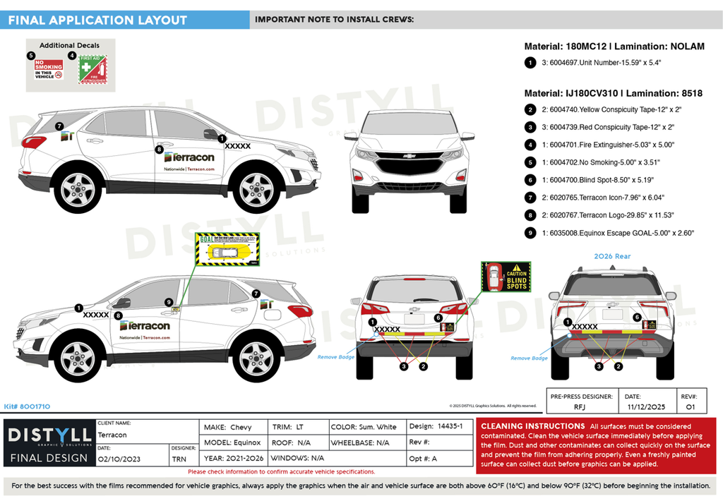 Terracon, Chevy Equinox, 2021